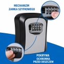 Sejf na klucze z zamkiem szyfrowym Mini sejfik Skrytka na szyfr PIN