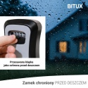 Sejf na klucze z zamkiem szyfrowym Mini sejfik Skrytka na szyfr PIN