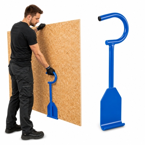 Uchwyt do przenoszenia płyt karton gips osb mdf nośność 100 kg