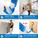 Uchwyt do przenoszenia płyt karton gips osb mdf nośność 100 kg