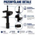 Wiertło do wiertnicy ziemnej 100 mm x 200 mm stalowe do otworów pod słupki działki