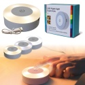 Zestaw 5x Lampka Nocna LED Dotykowa USB - 3 Barwy Światła, Samoprzylepna