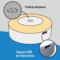 Zestaw 5x Lampka Nocna LED Dotykowa USB - 3 Barwy Światła, Samoprzylepna