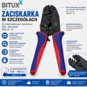 Zestaw Zaciskarek 2200 El. Tulejki Konektory Praska Crimping 2w1