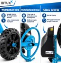 Betoniarka elektryczna BITUXX 120 l 450 W do betonu i zapraw