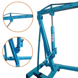 HYDRAULICZNY ŻURAW WARSZTATOWY UDŹWIG DO 2 TON PODNOŚNIK SKŁADANY BITUXX