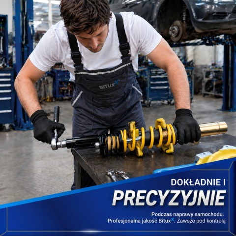 Ściągacz do sprężyn MCPherson 1,5T mocny Mechaniczny Bituxx