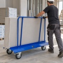 Wózek Transportowy do przewożenia płyt regipsowych paneli - na budowę