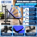 ZESTAW ŁAWKA TRENINGOWA Z ZESTAWEM HANTLI 2W1 40KG DOMOWA SIŁOWNIA