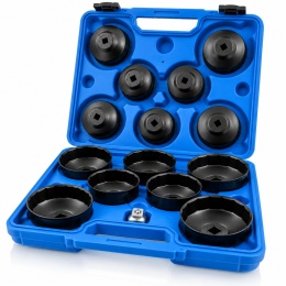 Zestaw narzędzi Kluczy Nasadowe Nasadki do filtrów oleju 15szt BITUXX