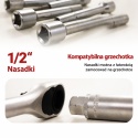 Zestaw narzędzi do amortyzatorów bituxx 18el 1/2″ profesjonalny