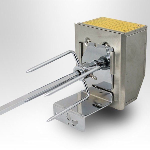 Rożen Elektryczny grill ze stali 20kg z silnikiem widelec obrotowy moc Rożen Elektryczny grill ze stali 20kg z silnikiem widelec obrotowy moc