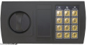 Czarny Sejf meblowy do domu sezam na PIN elektroniczny kod kasa
