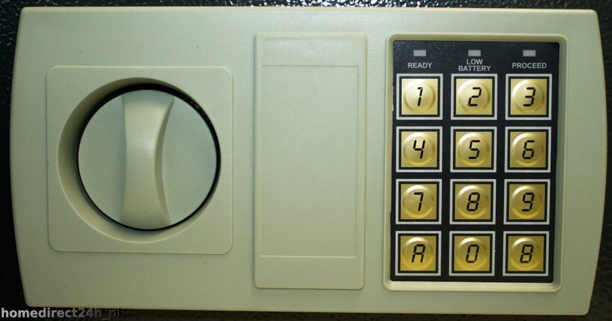 SEJF ELEKTRONICZNY SZARY SEJF ELEKTRONICZNY SZARY