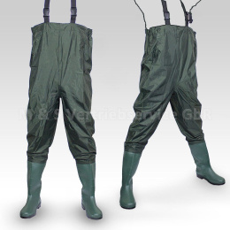 Spodniobuty Zielone wędkarskie do wody wodochronne rozmiar 41 Wodery
