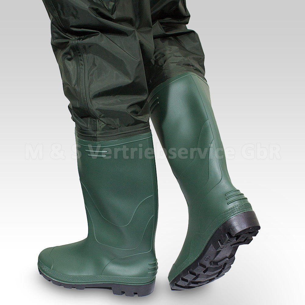 Spodniobuty Zielone wędkarskie do wody wodochronne rozmiar 41 Wodery