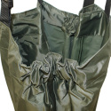 Wędkarskie wodery Spodniobuty zielone do wody rozmiar 44 +szelki