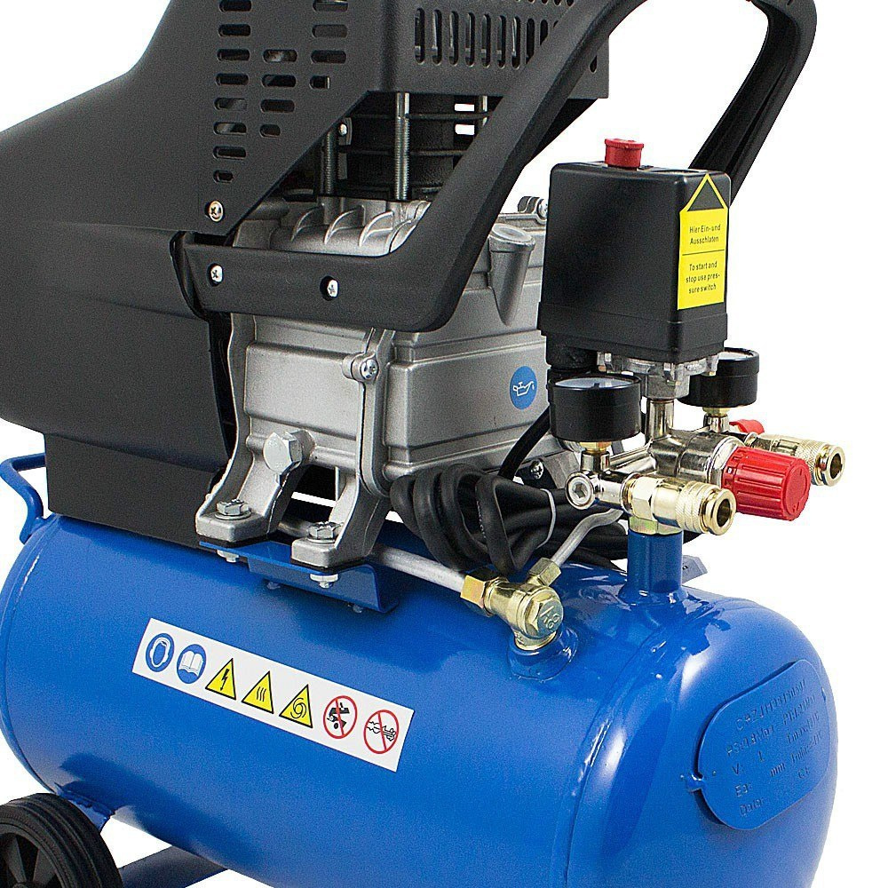 Mobilna Sprężarka 24L 1500W 8 Bar Mobilna Sprężarka 24L 1500W 8 Bar