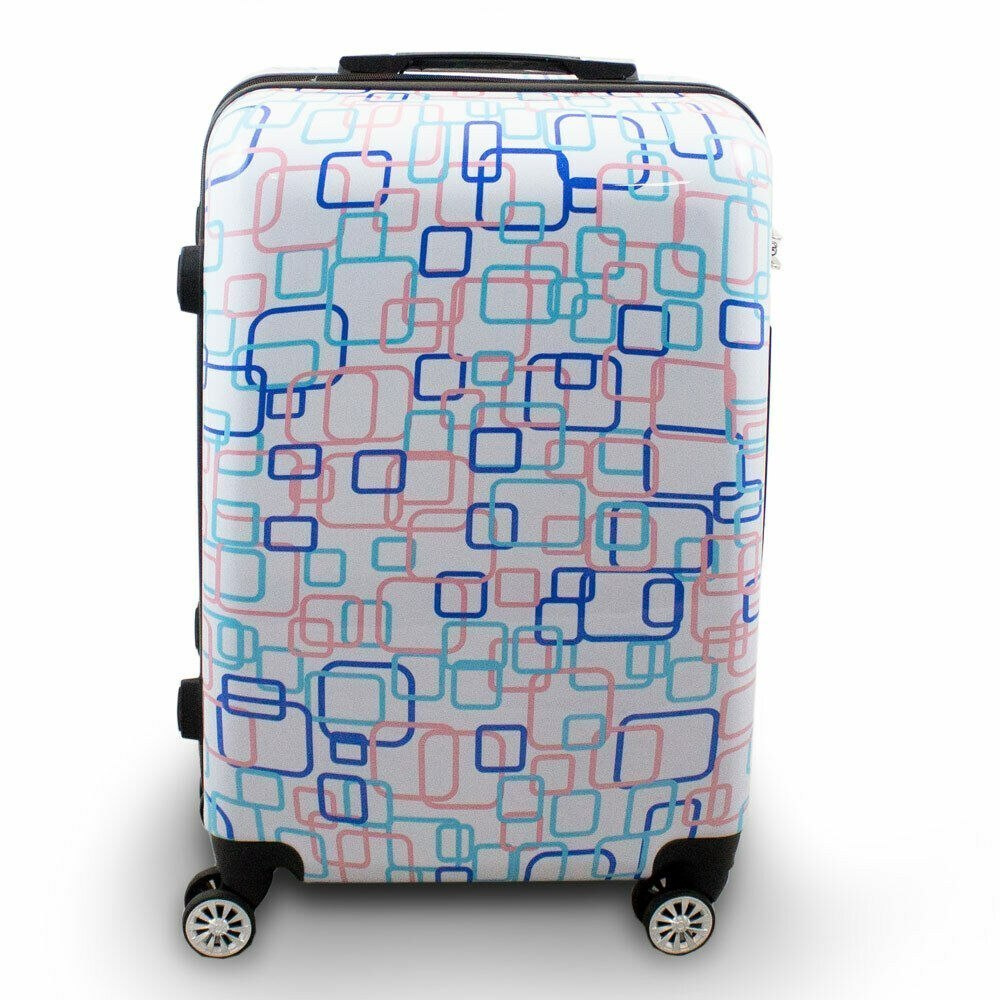 KOMPLET ZESTAW WALIZEK 3 SZT BERWIN COLORFUL SQUARE WALIZKI XL+L+M KOMPLET ZESTAW WALIZEK 3 SZT BERWIN COLORFUL SQUARE WALIZKI XL+L+M