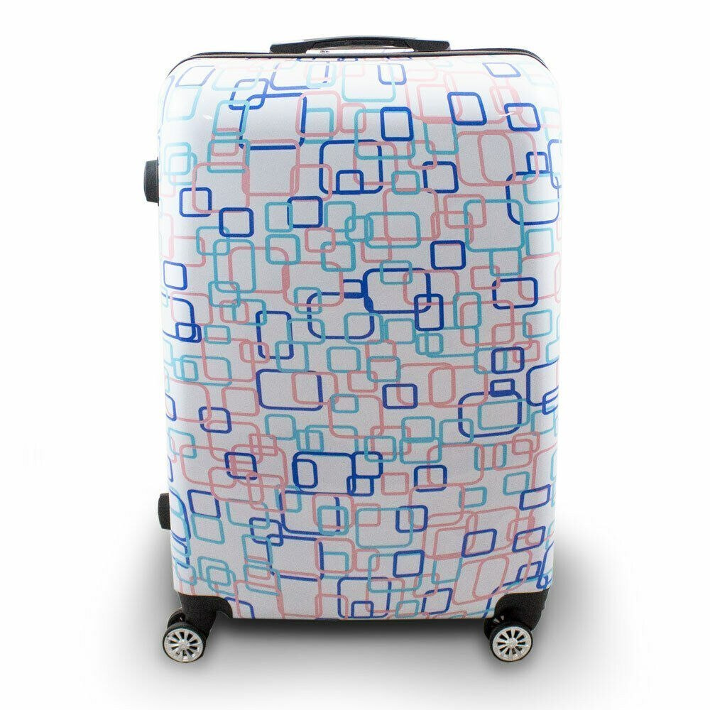 KOMPLET ZESTAW WALIZEK 3 SZT BERWIN COLORFUL SQUARE WALIZKI XL+L+M KOMPLET ZESTAW WALIZEK 3 SZT BERWIN COLORFUL SQUARE WALIZKI XL+L+M
