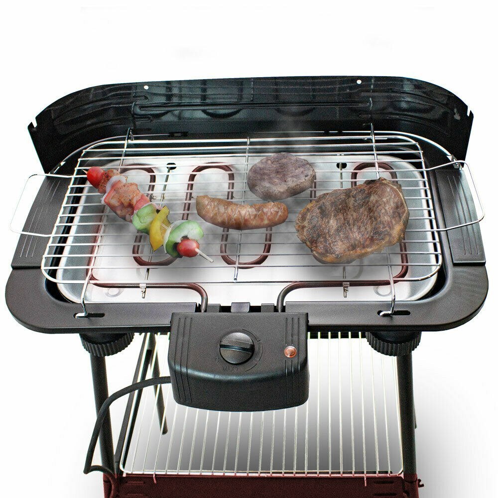 ELEKTRYCZNY GRILL BALKONOWY WOLNOSTOJĄCY BBQ BITUXX 2000 WAT ELEKTRYCZNY GRILL BALKONOWY WOLNOSTOJĄCY BBQ BITUXX 2000 WAT