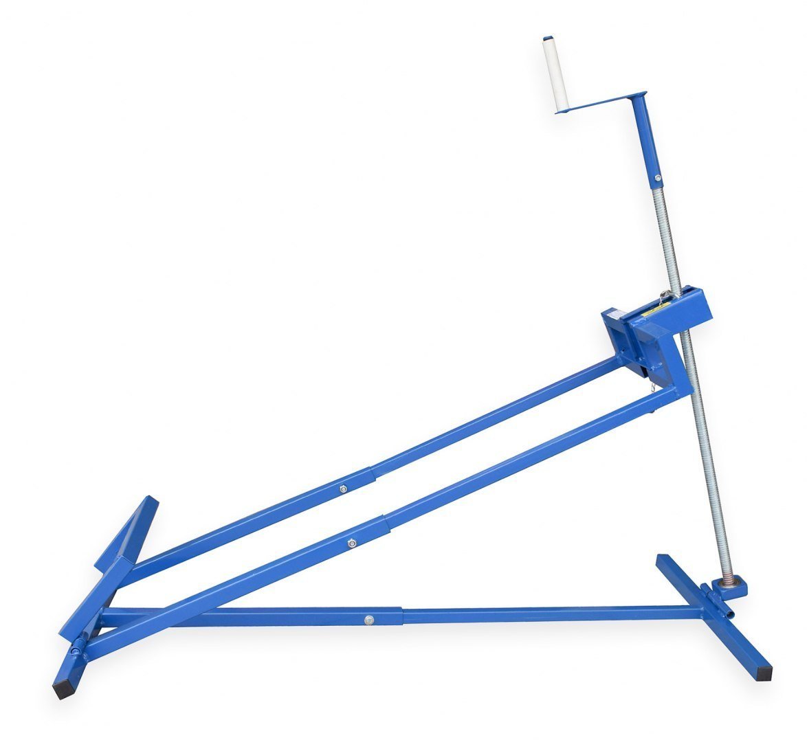 Podnośnik do traktorka quada kosiarki 250kg Stabilny mocny trapezowy stojak Podnośnik do traktorka quada kosiarki 250kg Stabilny mocny trapezowy stojak