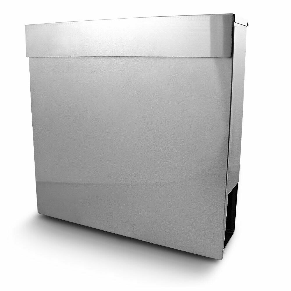 SKRZYNKA NA LISTY INOX STAL NIERDZEWNA GAZETNIK NA PRASĘ POCZTĘ SKRZYNKA NA LISTY INOX STAL NIERDZEWNA GAZETNIK NA PRASĘ POCZTĘ